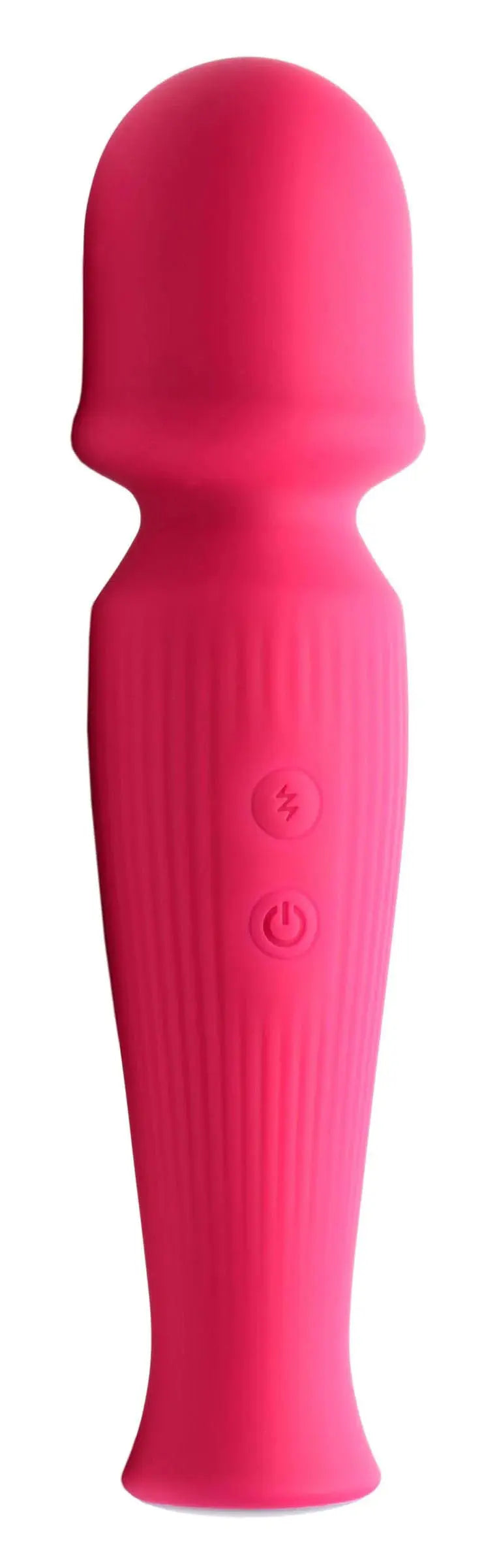 Silicone Wand Massager - Magenta – body-safe materials | Fu'Cha Exotics