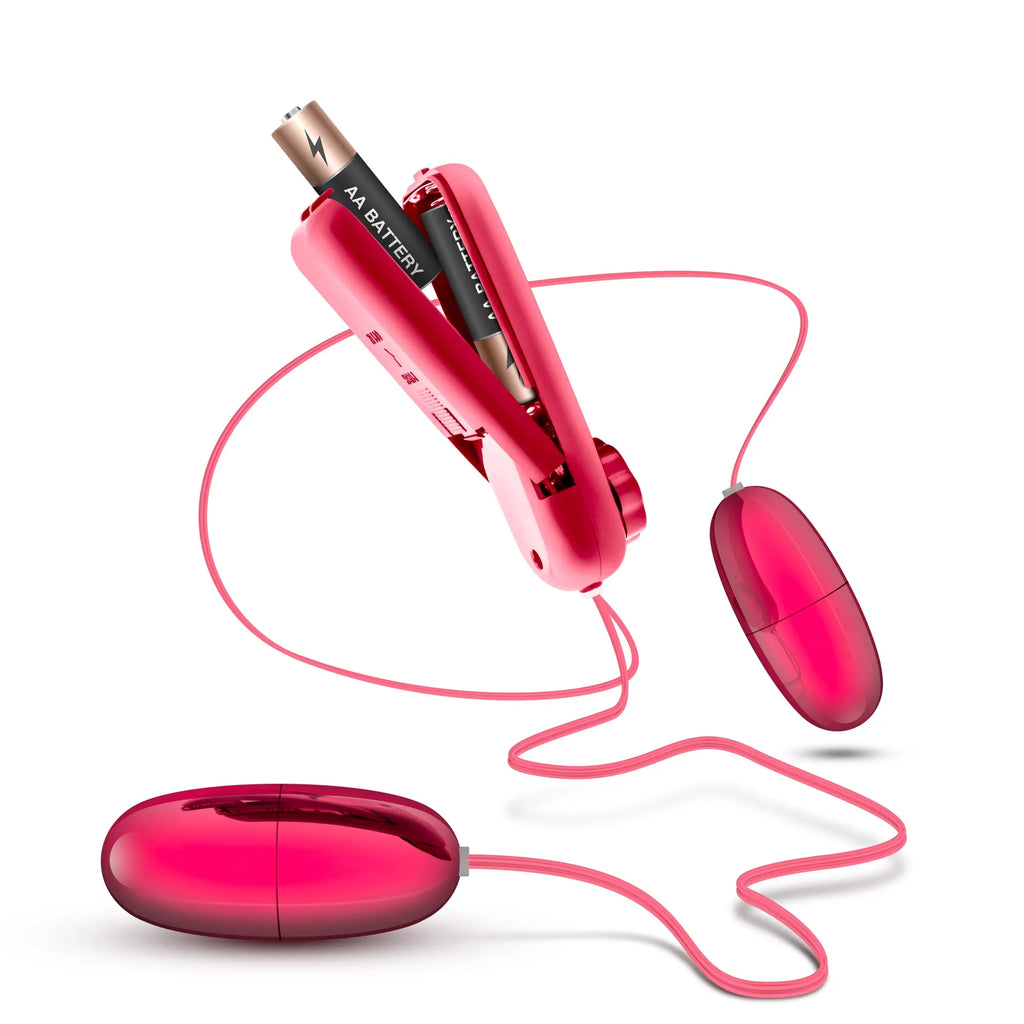 B Yours Double Pop Eggs - Cerise – ABS plastic adjustable intensity | Fu'Cha Exotics