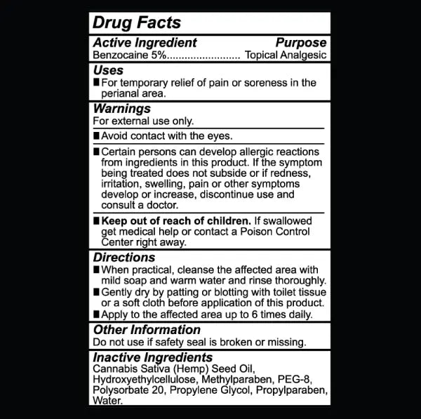 Butt Eze Anal Desensitizer - 2 Fl. Oz. / 60 ml – body-safe materials | Fu'Cha Exotics