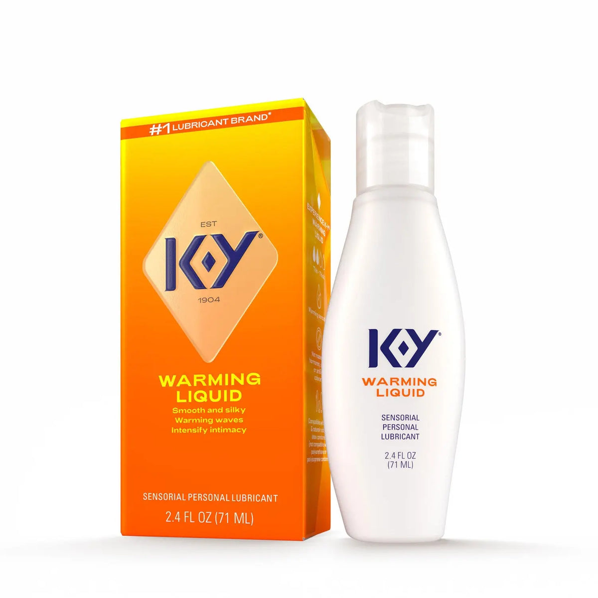 K-Y Warming Liquid 2.5 Oz Bottle – body-safe materials | Fu'Cha Exotics