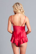 Martina Romper - Small/medium - Red