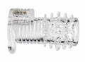 Clear Sensations Vibrating Textured Sleeve