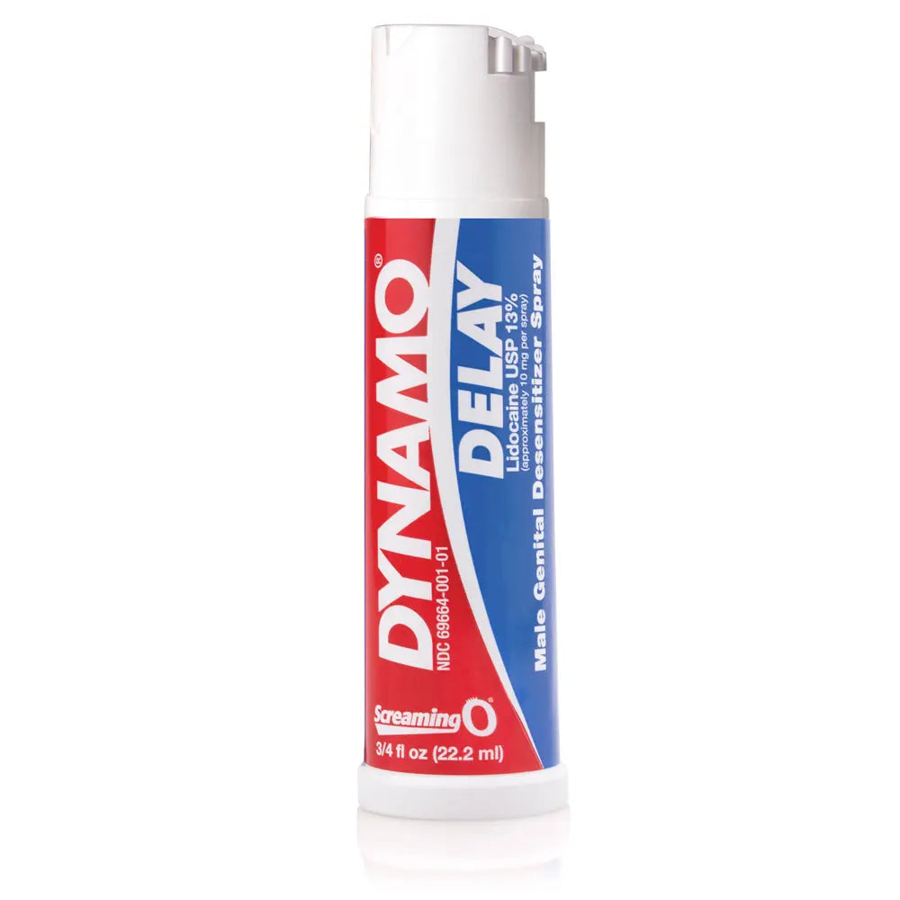 Dynamo Delay Spray - 12 Count Display – body-safe materials | Fu'Cha Exotics
