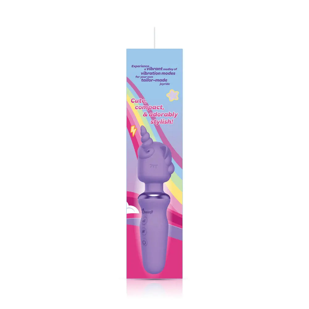 Dreamii Wand Powerful Unicorn Wand - Lilac Whirl – body-safe materials | Fu'Cha Exotics