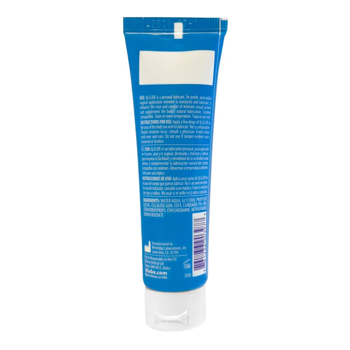 ID Glide 1oz Tube – body-safe materials | Fu'Cha Exotics