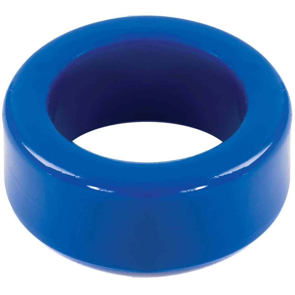Titanmen Cock Ring - Blue – body-safe materials | Fu'Cha Exotics