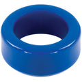Blue cock ring with smooth band