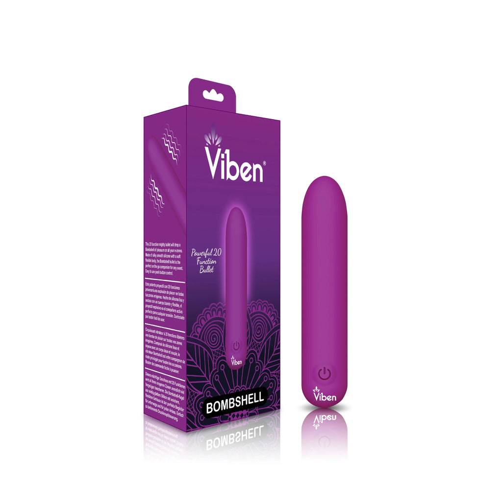 Bombshell Flexible Bullet - Berry – body-safe materials | Fu'Cha Exotics