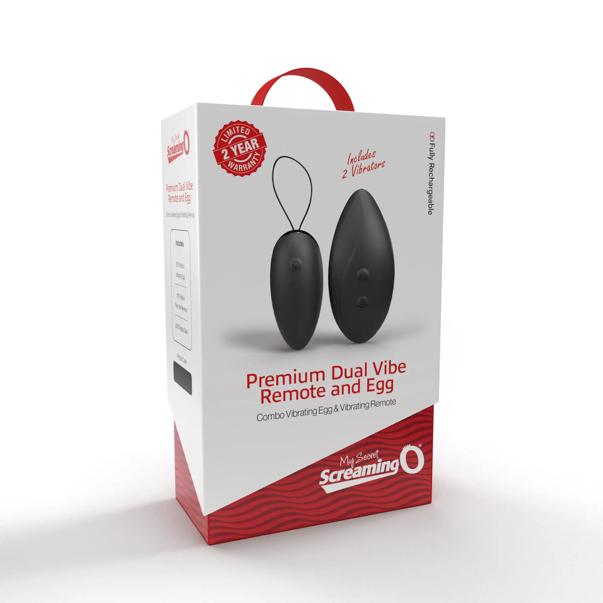 Premium Dual Vibe Remote and Egg - Black – body-safe materials | Fu'Cha Exotics