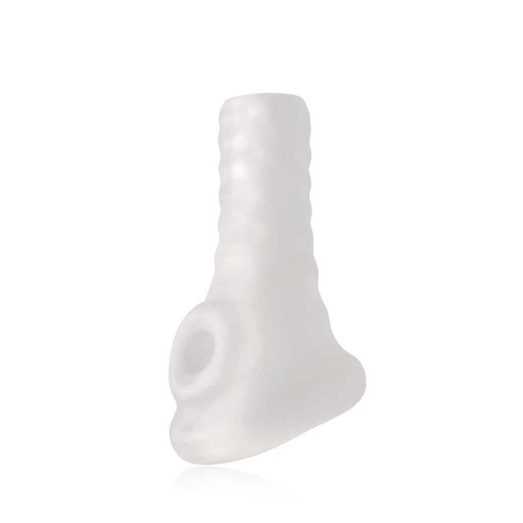The Xplay Breeder 4.0 - Open Tip Sleeve - Clear – body-safe materials | Fu'Cha Exotics
