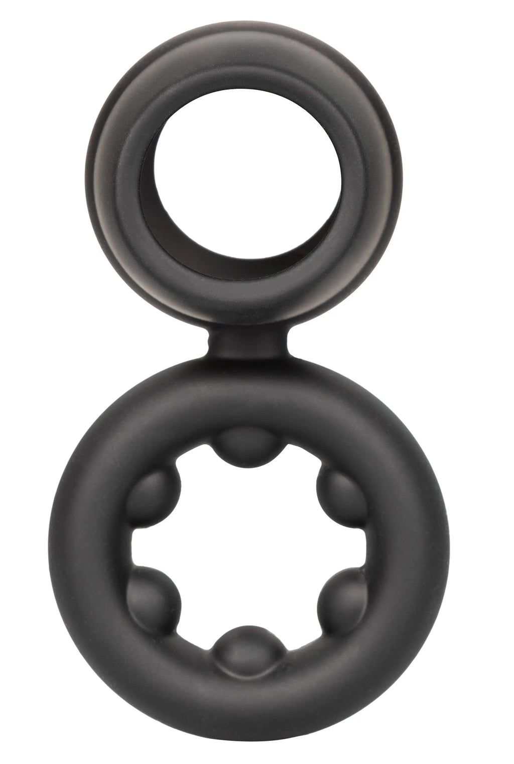 Alpha Liquid Silicone Dual Support Magnum Ring - Black – body-safe materials | Fu'Cha Exotics