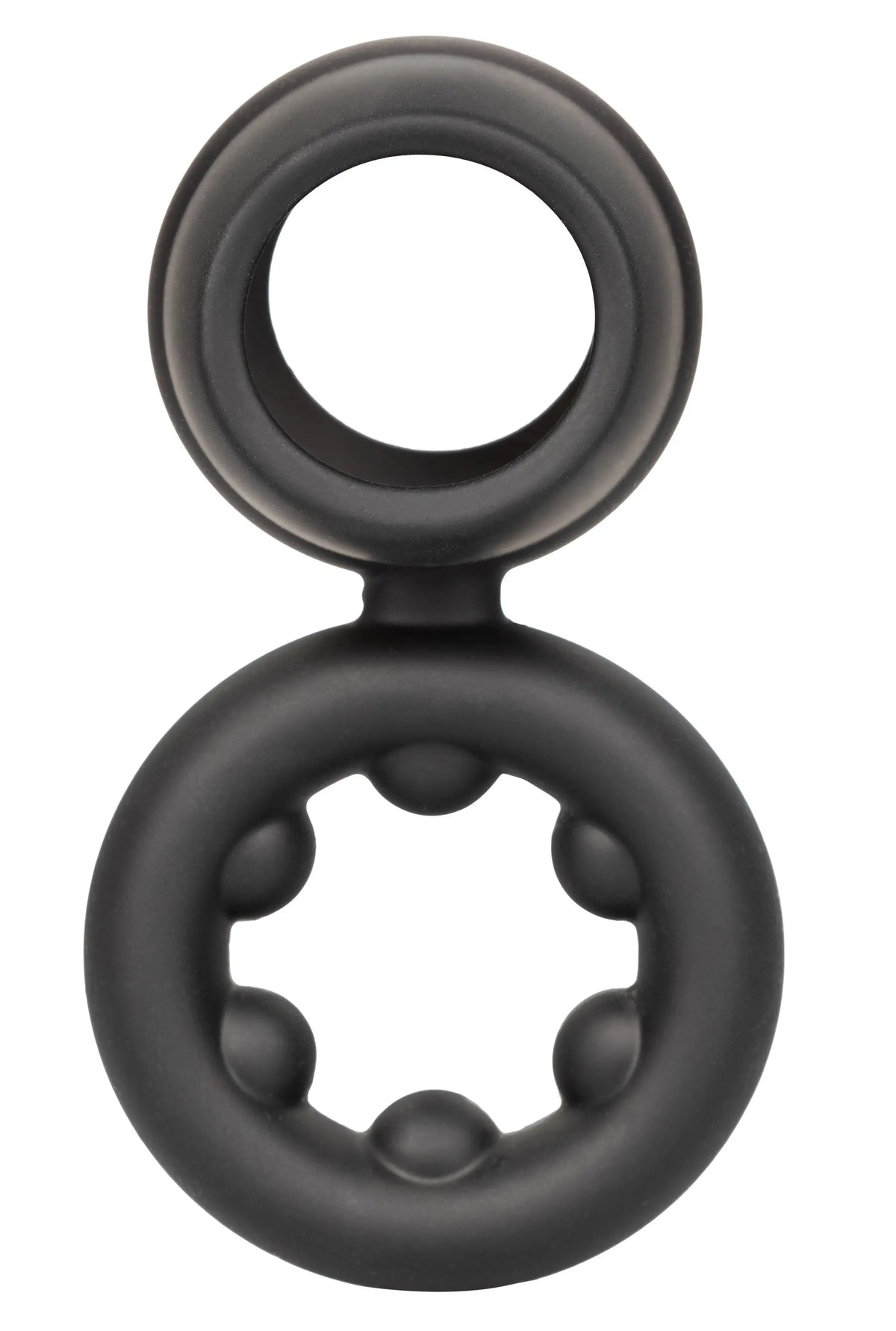 Alpha Liquid Silicone Dual Support Magnum Ring - Black – body-safe materials | Fu'Cha Exotics
