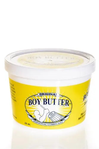 Boy Butter Original Lubricant 16 Oz – body-safe silicone | Fu'Cha Exotics