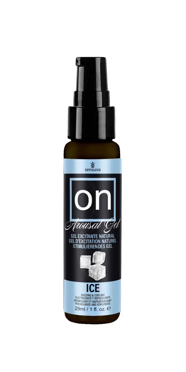On Arousal Gel - Ice - 1 Fl. Oz. Bottle – body-safe materials | Fu'Cha Exotics
