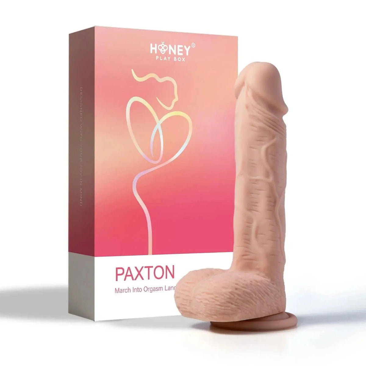 Paxton-App Controlled 7.5" Realistic Thrusting Penetrator Dildo – body-safe materials | Fu'Cha Exotics