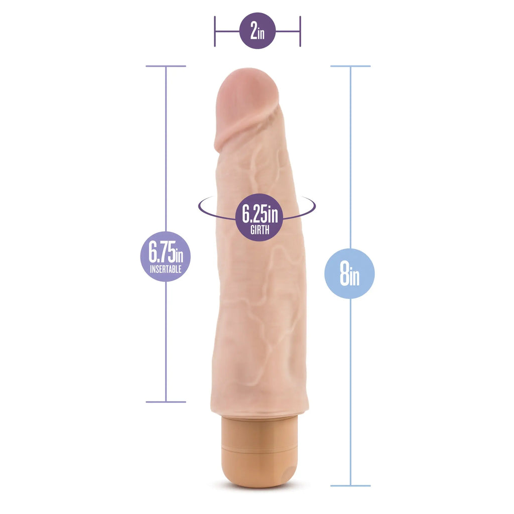 Dr. Skin - Cock Vibe 14 - Beige – body-safe materials | Fu'Cha Exotics