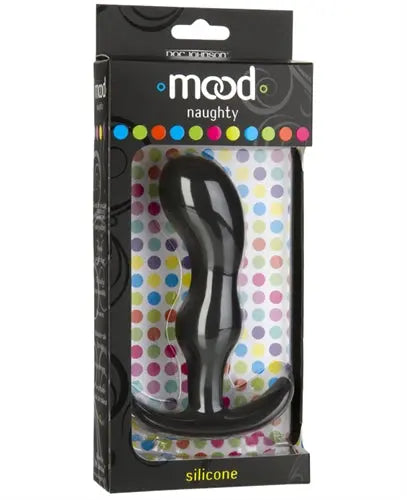 Mood naughty silicone pleasure toy, large, black
