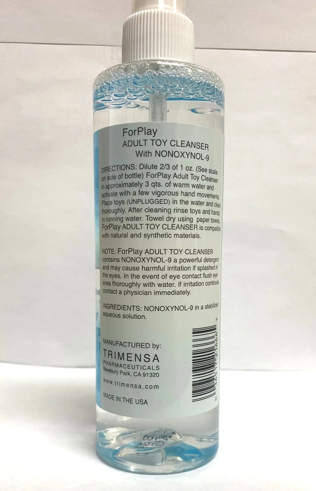 Forplay - Adult Toy Cleaner 7 Oz – body-safe materials | Fu'Cha Exotics