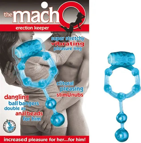 The Macho Erection - Keeper Blue – body-safe materials | Fu'Cha Exotics
