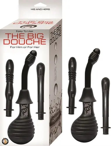 The Big Douche - Black – body-safe materials | Fu'Cha Exotics