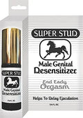 Male genital desensitizer bottle, Super Stud label