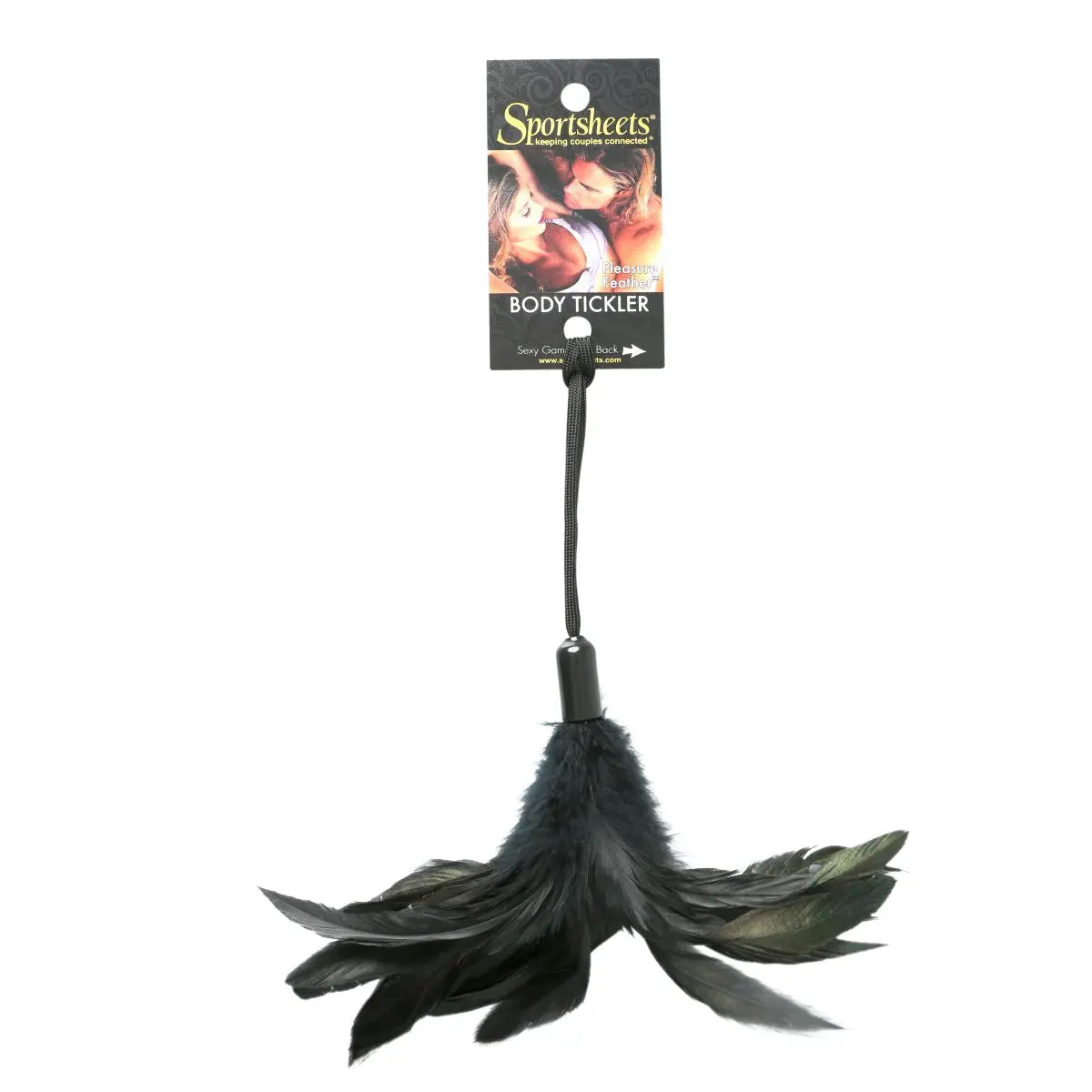 Pleasure Feather - Black – body-safe materials | Fu'Cha Exotics