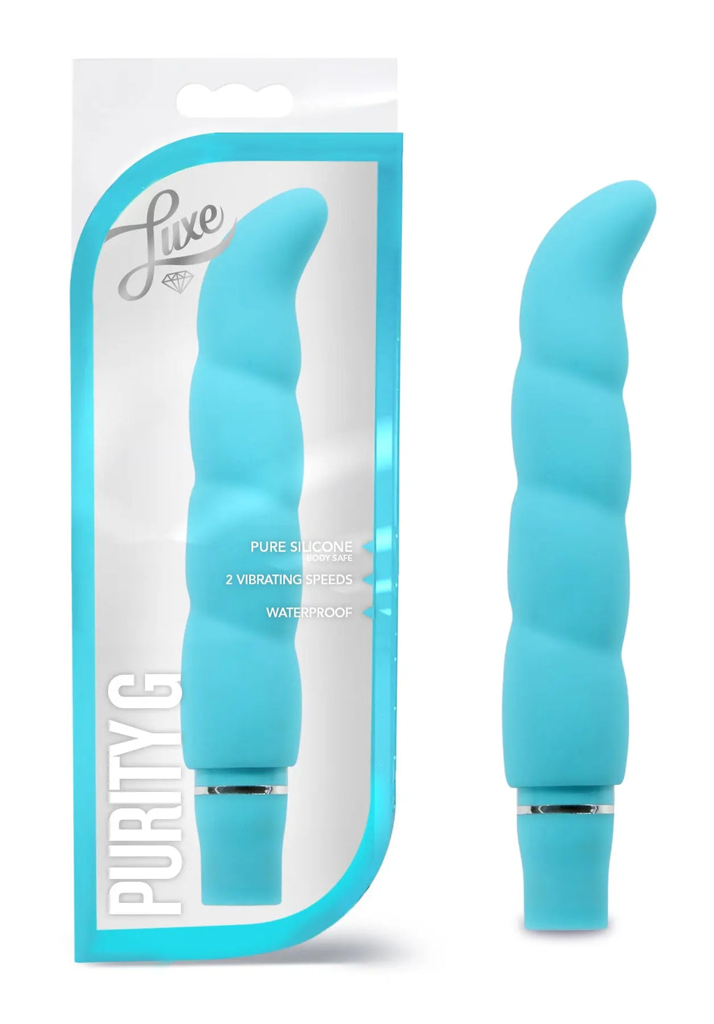 Purity G - Aqua – soft-satin fully waterproof | Fu'Cha Exotics