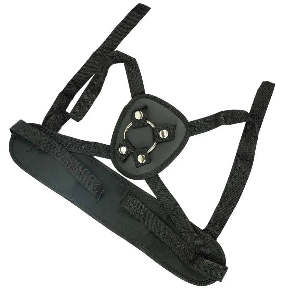All American Whoppers-Universal Harness-Black – body-safe materials adjustable intensity | Fu'Cha Exotics