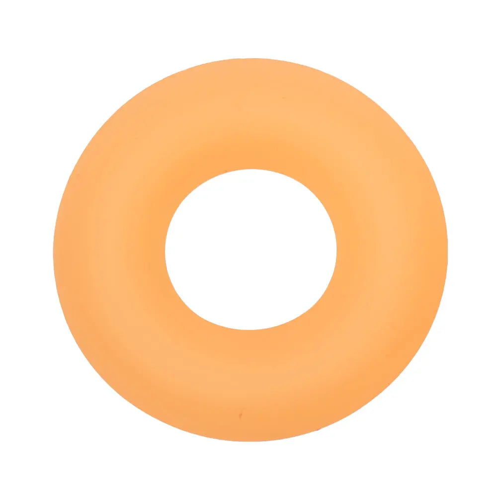 Alpha Glow-in-the-Dark Liquid Silicone Prolong Medium Ring - Orange – body-safe materials | Fu'Cha Exotics