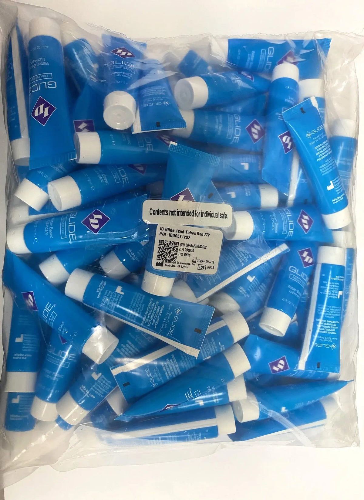 Glide 12ml Tubes - Bag of 72 – body-safe materials | Fu'Cha Exotics