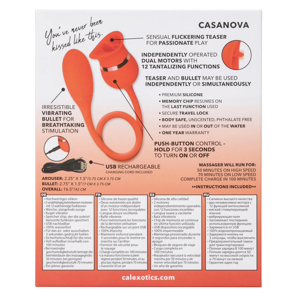 French Kiss Casanova – body-safe materials | Fu'Cha Exotics