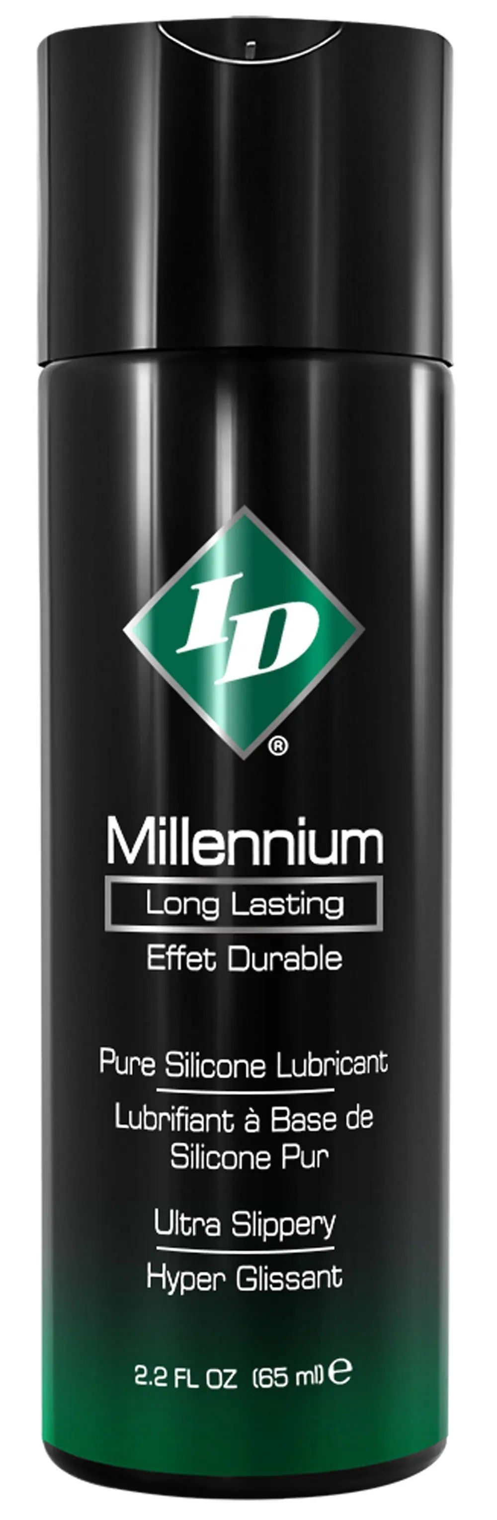 ID Millennium Silicone Lubricant 2.2 Oz – body-safe silicone | Fu'Cha Exotics
