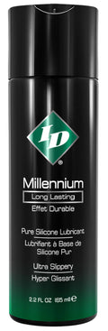 Silicone lubricant bottle, green Millennium label, 2.2 fl oz (65 mL)