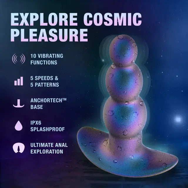 Anal Adventures Matrix - Expedition Plug - Lunar Blue – body-safe materials | Fu'Cha Exotics
