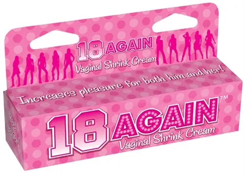 18 Again Vaginal Shrink Cream - 1.5 Fl. Oz. – body-safe materials | Fu'Cha Exotics