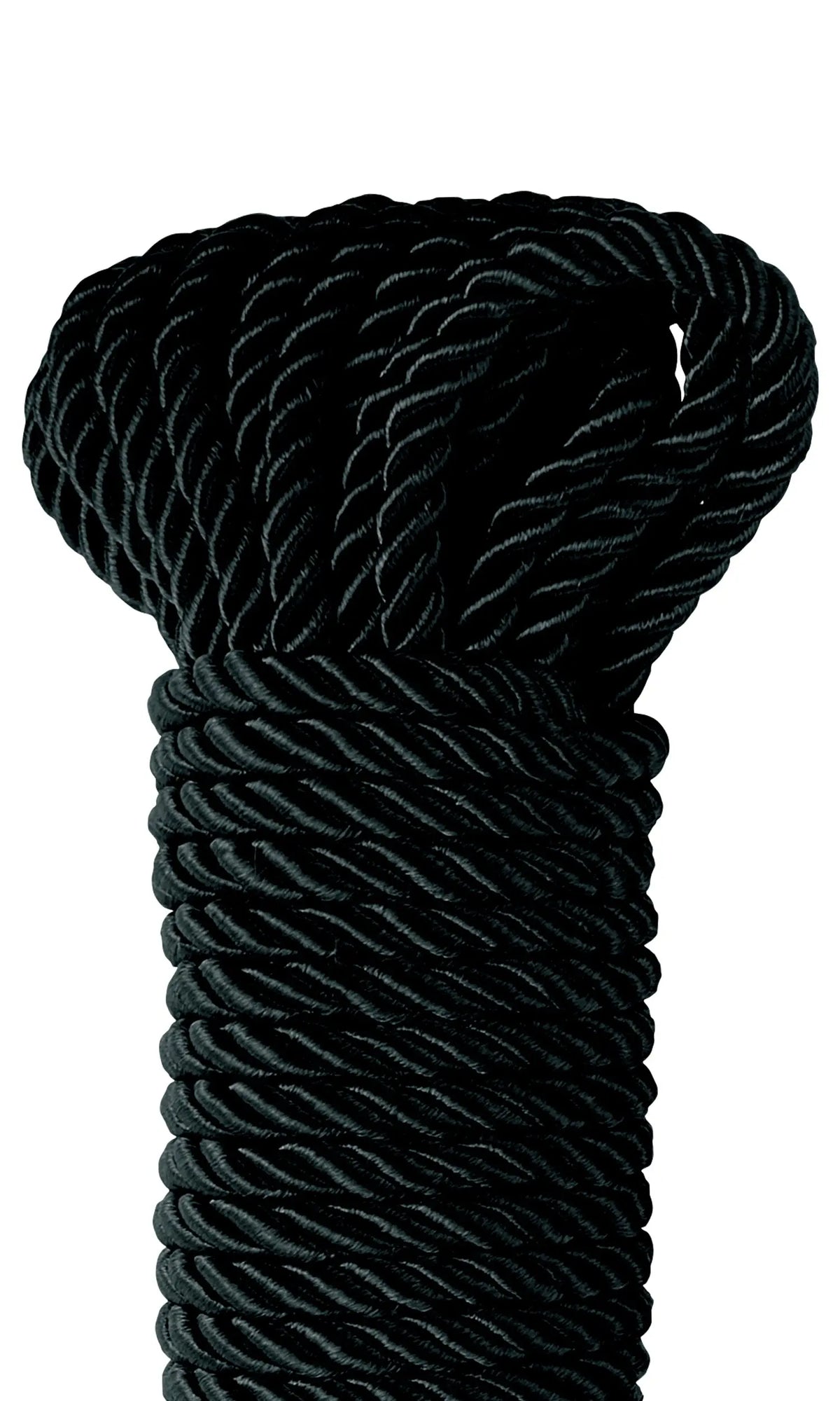 Fetish Fantasy Series Deluxe Silky Rope - Black – body-safe materials | Fu'Cha Exotics