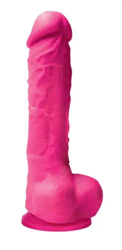 Colours Pleasures - 5 Inch Dildo - Pink – body-safe silicone | Fu'Cha Exotics