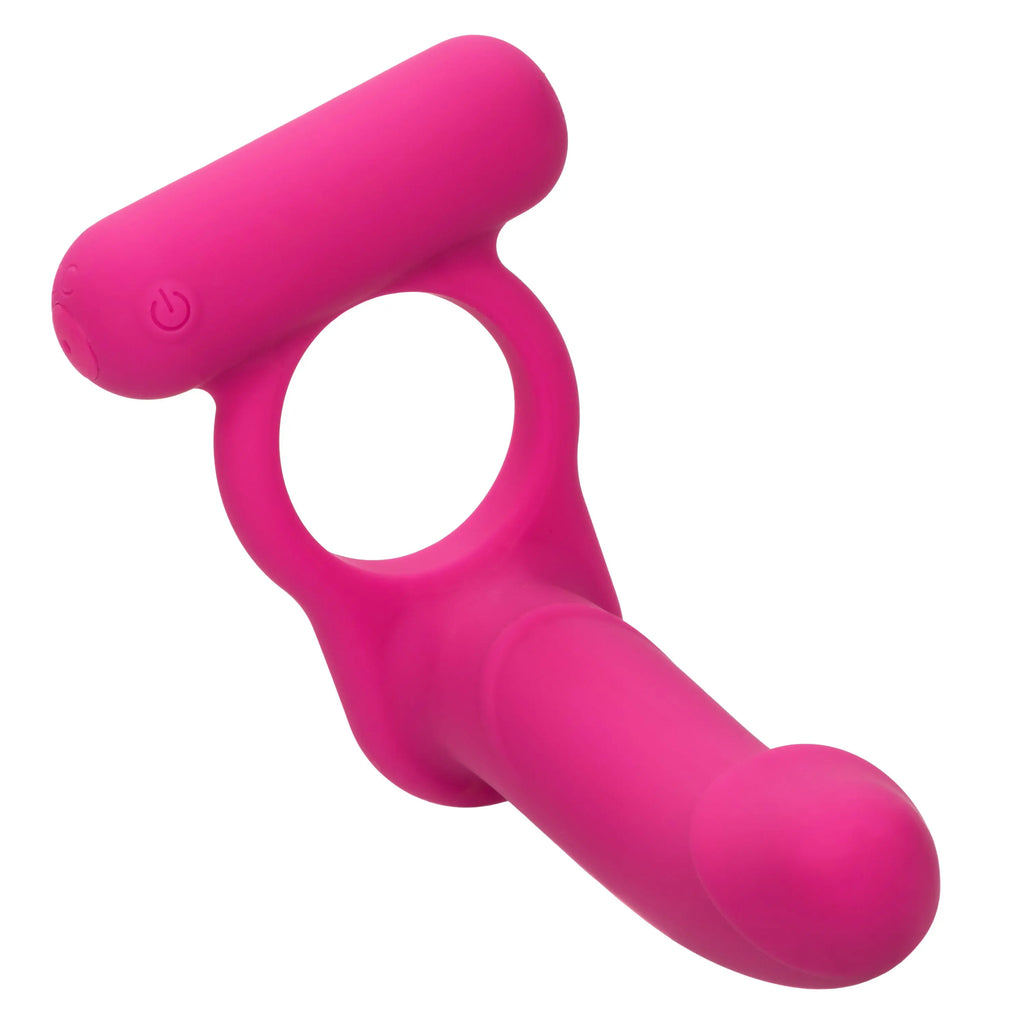 Silicone Rechargeable Double Diver - Pink – body-safe materials | Fu'Cha Exotics
