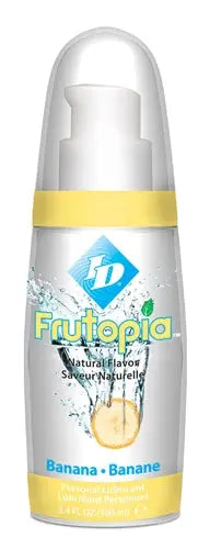 ID Frutopia Natural Flavor Banana 3.4 Oz – body-safe silicone | Fu'Cha Exotics