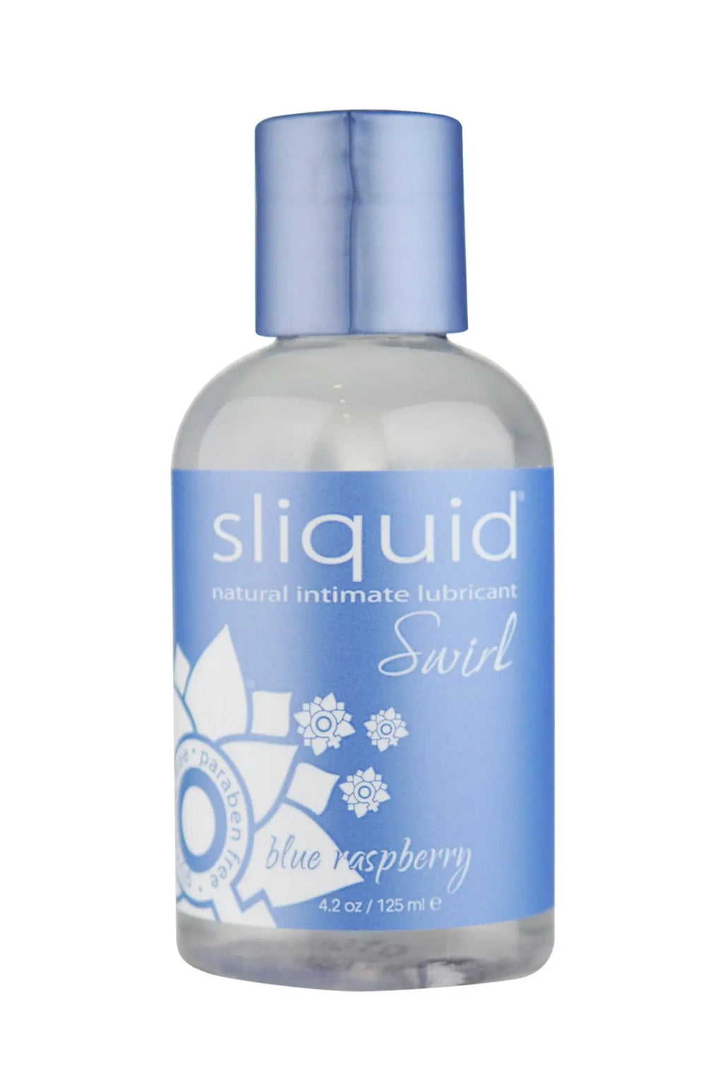 Naturals Swirl - Blue Raspberry - 4.2 Fl. Oz. (124 ml) – body-safe materials | Fu'Cha Exotics