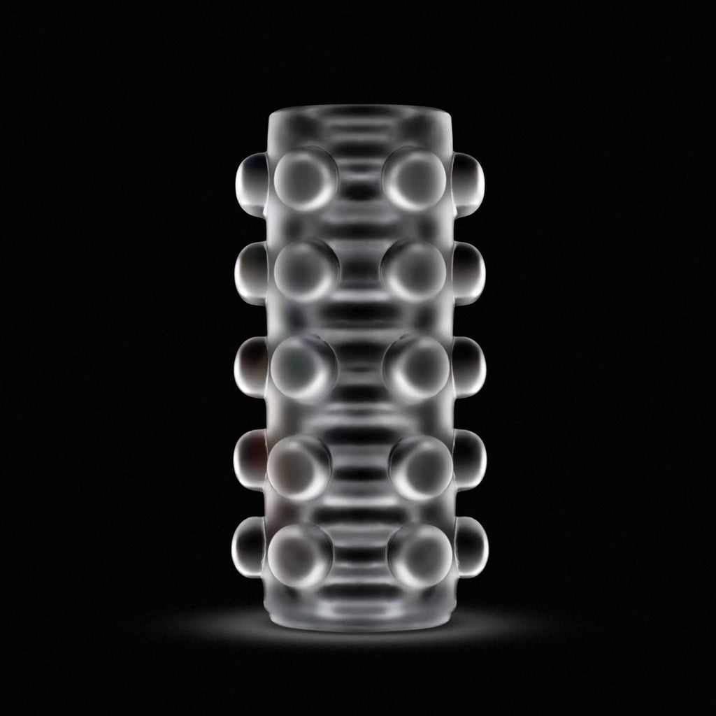 Rize - Swich - Glow in the Dark Self -Lubricating Stroker - Clear – body-safe materials | Fu'Cha Exotics