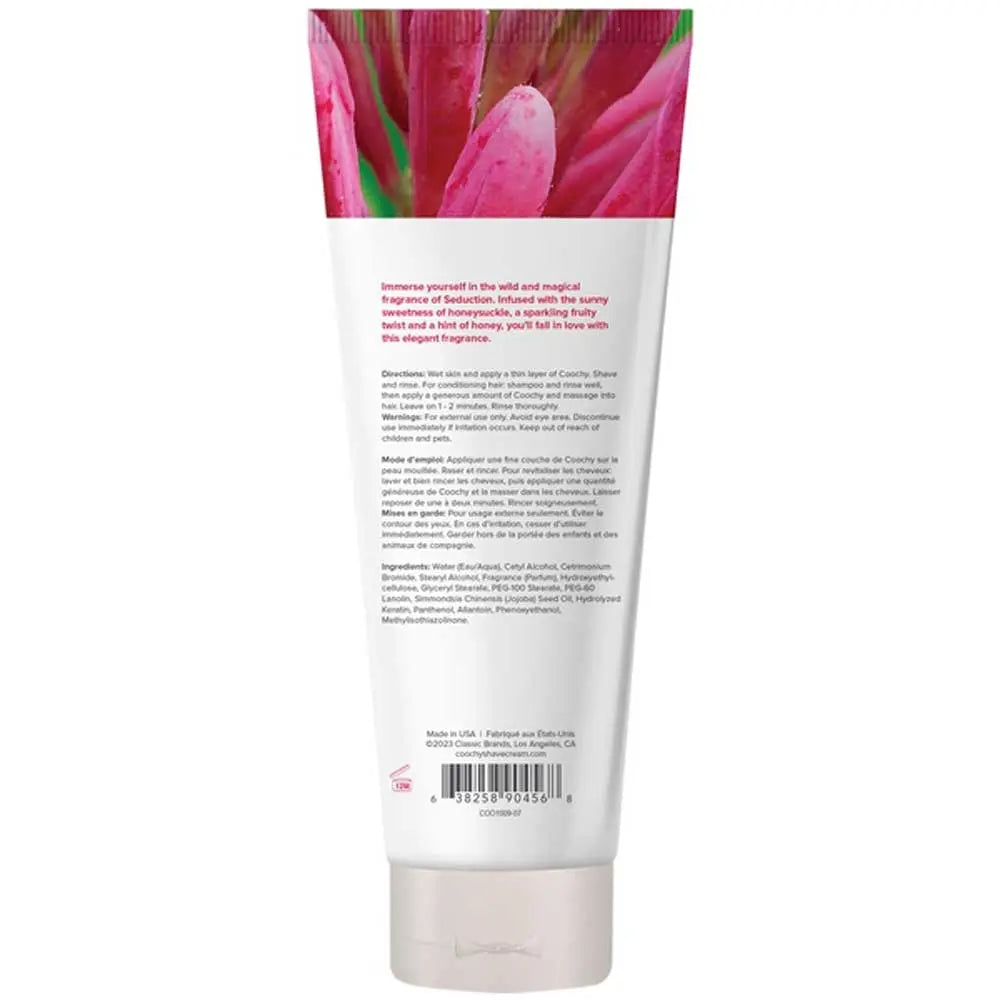 Coochy Oh So Smooth Shave Cream - Seduction - 7.2 Oz – body-safe materials | Fu'Cha Exotics