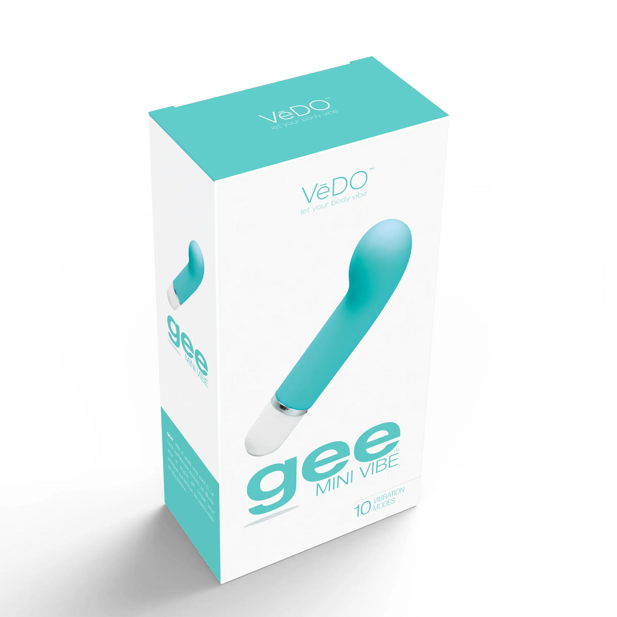 Gee Mini Vibe - Tease Me Turquoise – body-safe materials | Fu'Cha Exotics