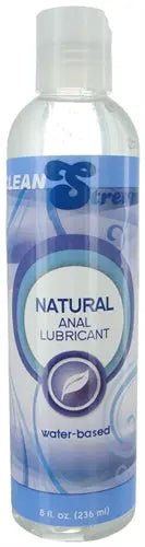 Natural Water Based Anal Lubricant 8 Oz – body-safe silicone | Fu'Cha Exotics