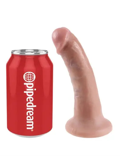 King Cock 6-Inch Cock - Flesh – body-safe materials | Fu'Cha Exotics