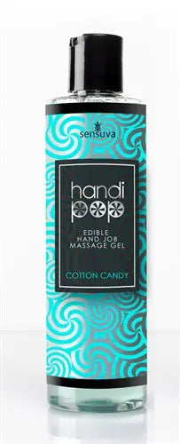 Handipop Edible Handjob Massage Gel - Cotton Candy - 4.2 Fl. Oz. – body-safe materials | Fu'Cha Exotics
