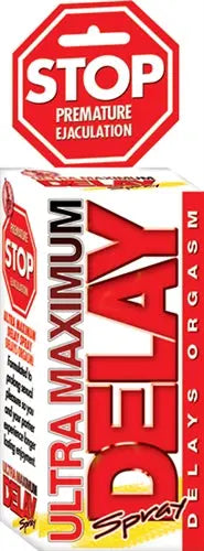 Ultra Maximum Delay Spray – body-safe silicone | Fu'Cha Exotics
