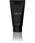 LELO personal moisturizer squeeze tube, dark gray/black with flip cap