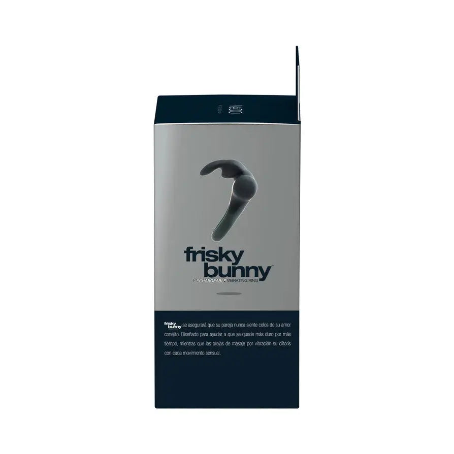 Frisky Bunny Vibrating Ring Black Pearl – body-safe materials | Fu'Cha Exotics