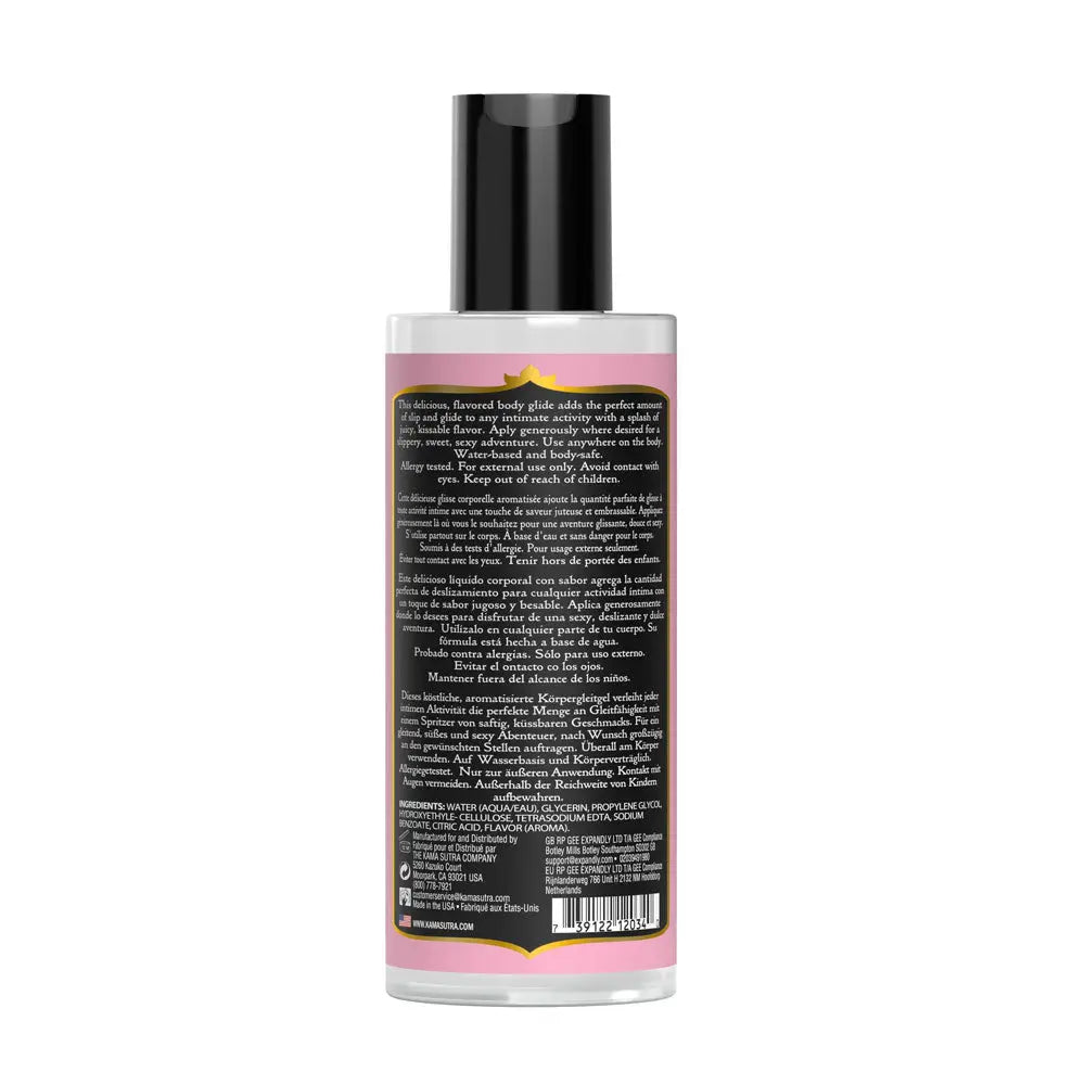 Divine Nectars Flavored Body Glide - Strawberry Dreams - 5 Fl Oz. 150ml – body-safe materials | Fu'Cha Exotics